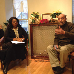 ROCC’s Executive Director, Karen Stanley Fleming and President of Black Chamber of Commerce of Western New York, businessman Richard C. Cummings